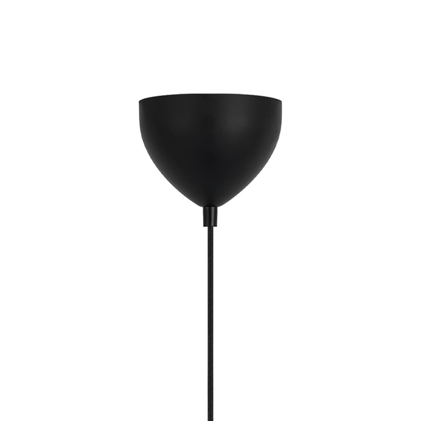 Nordlux - SANDRO rippvalgusti kaabliga, 1x E27/15W/230V, Ø 40 cm, must