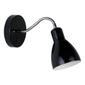 Nordlux - seinalamp CYCLONE 1xE14/15W/230V, must