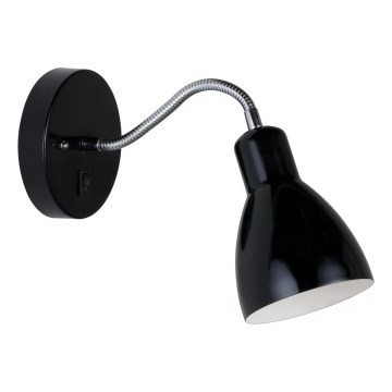 Nordlux - seinalamp CYCLONE 1xE14/15W/230V, must