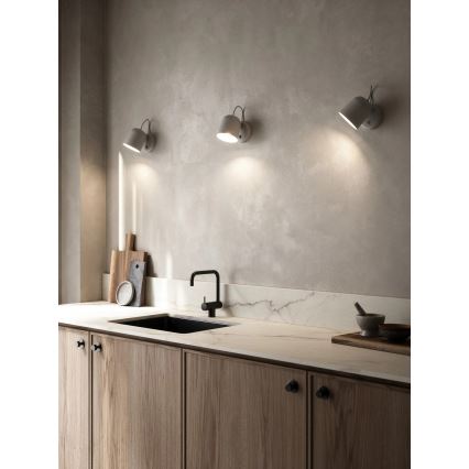 Nordlux - Seinavalgusti ANGLE USB-ühendusega 1xGU10/25W/230V hall