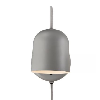 Nordlux - Seinavalgusti ANGLE USB-ühendusega 1xGU10/25W/230V hall