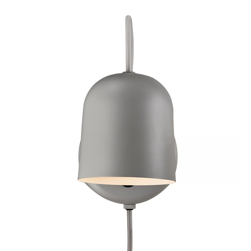 Nordlux - Seinavalgusti ANGLE USB-ühendusega 1xGU10/25W/230V hall