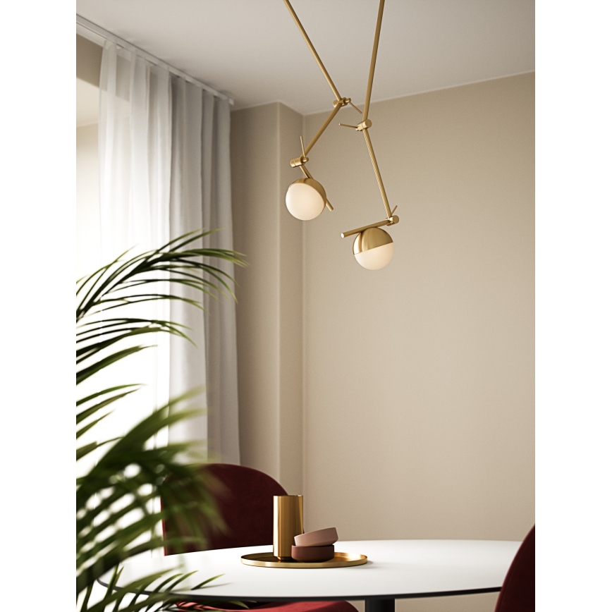 Nordlux - Seinavalgusti CONTINA 1xG9/5W/230V messing