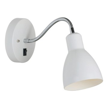 Nordlux - Seinavalgusti CYCLONE 1xE14/15W/230V valge