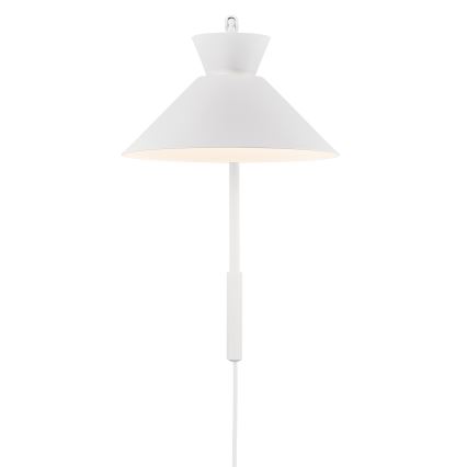 Nordlux - Seinavalgusti DIAL 1xE27/40W/230V valge