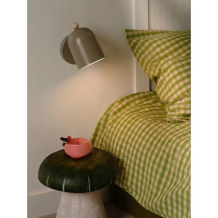 Nordlux - seinavalgusti GASTON 1xE27/15W/230V beež