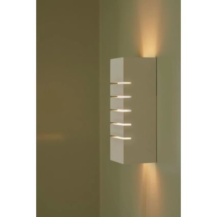 Nordlux - Seinavalgusti LANCIO 1xG9/5W/230V valge