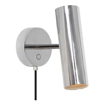 Nordlux - Seinavalgusti MIB 1xGU10/20W/230V läikiv kroom