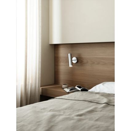 Nordlux - Seinavalgusti MIB 1xGU10/20W/230V läikiv kroom