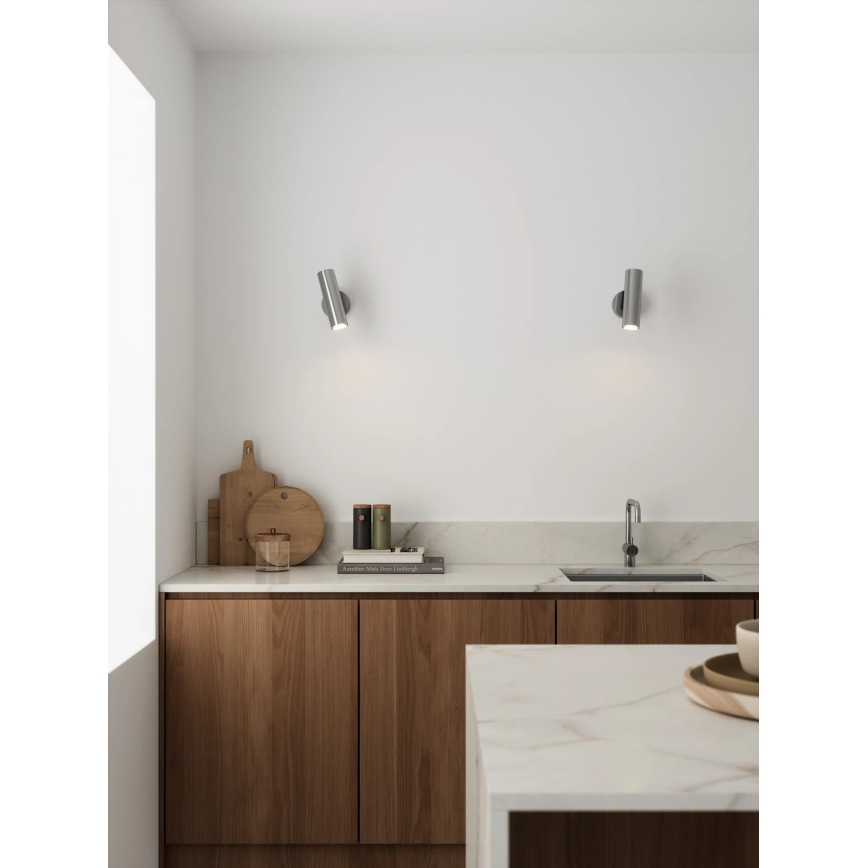 Nordlux - Seinavalgusti MIB 1xGU10/20W/230V läikiv kroom