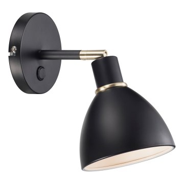 Nordlux - Seinavalgusti RAY 1xE14/25W/230V must