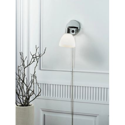 Nordlux - Seinavalgusti RAY 1xE14/25W/230V valge