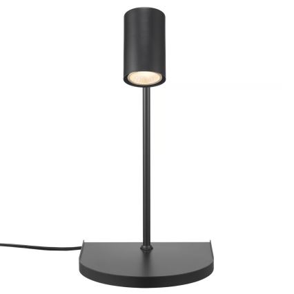 Nordlux - Seinavalgusti riiuliga CODY 1xGU10/15W/230V must