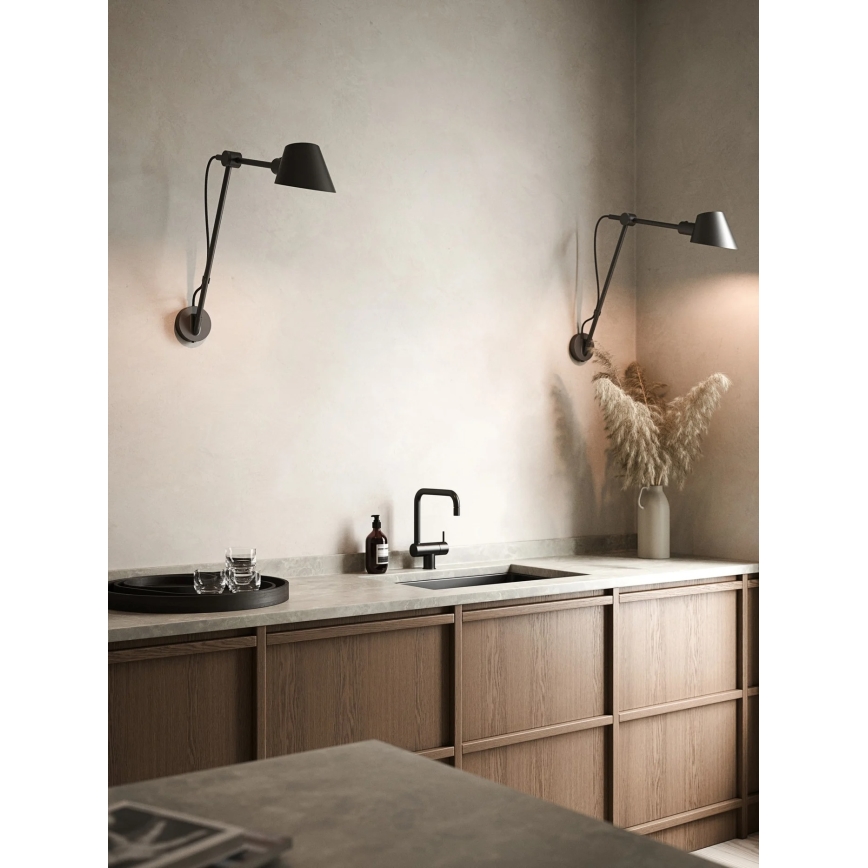 Nordlux - Seinavalgusti STAY 1xE27/60W/230V must
