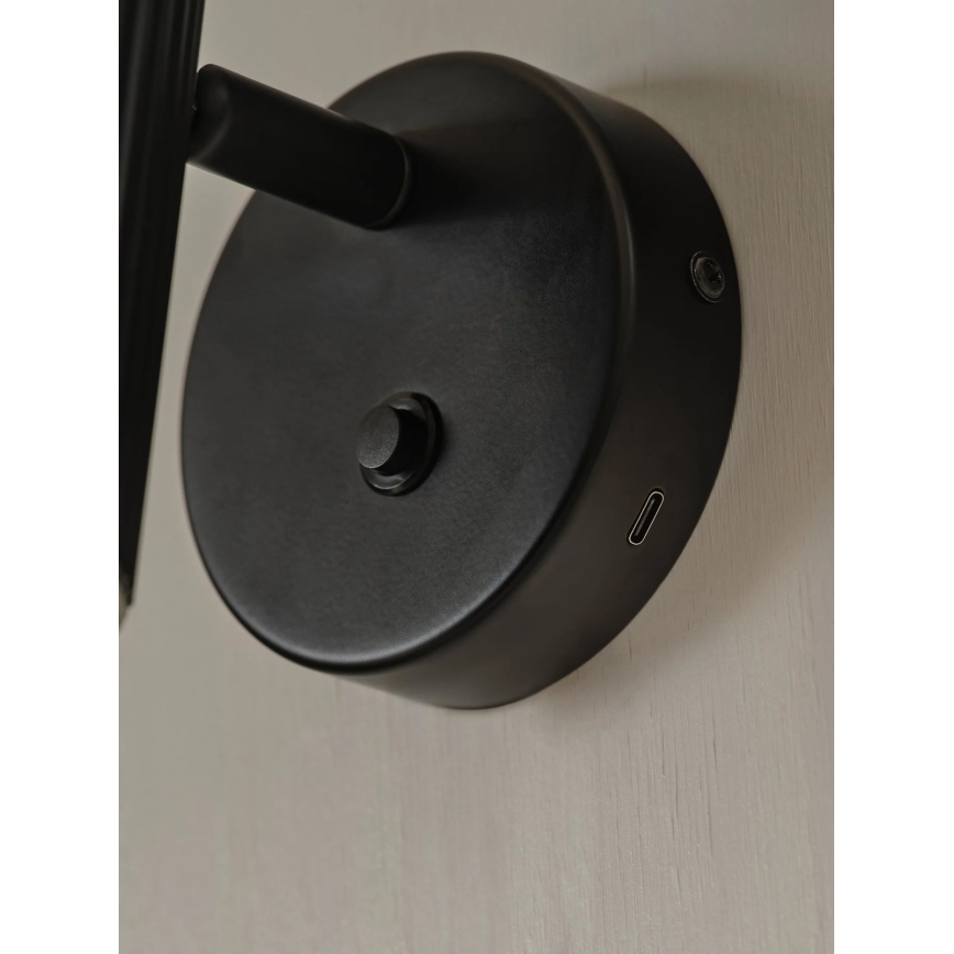 Nordlux - seinavalgusti VICO 1xGU10/5W/230V must