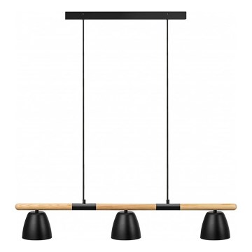 Nordlux - THEO rippvalgusti kaabliga 3xGU10/35W/230V