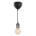 Nordlux - Toitekaabel AVRA 1xE27/60W/230V must