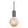 Nordlux - Toitekaabel HANG 1xE27/40W/230V hall/must