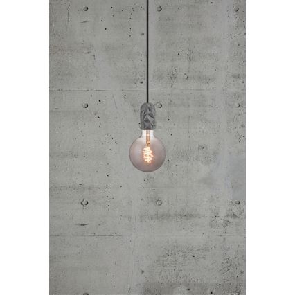 Nordlux - Toitekaabel HANG 1xE27/40W/230V hall/must