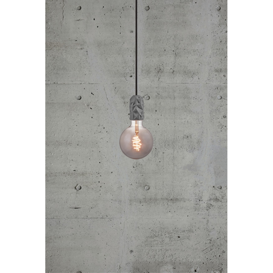Nordlux - Toitekaabel HANG 1xE27/40W/230V hall/must
