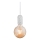 Nordlux - Toitekaabel HANG 1xE27/40W/230V valge