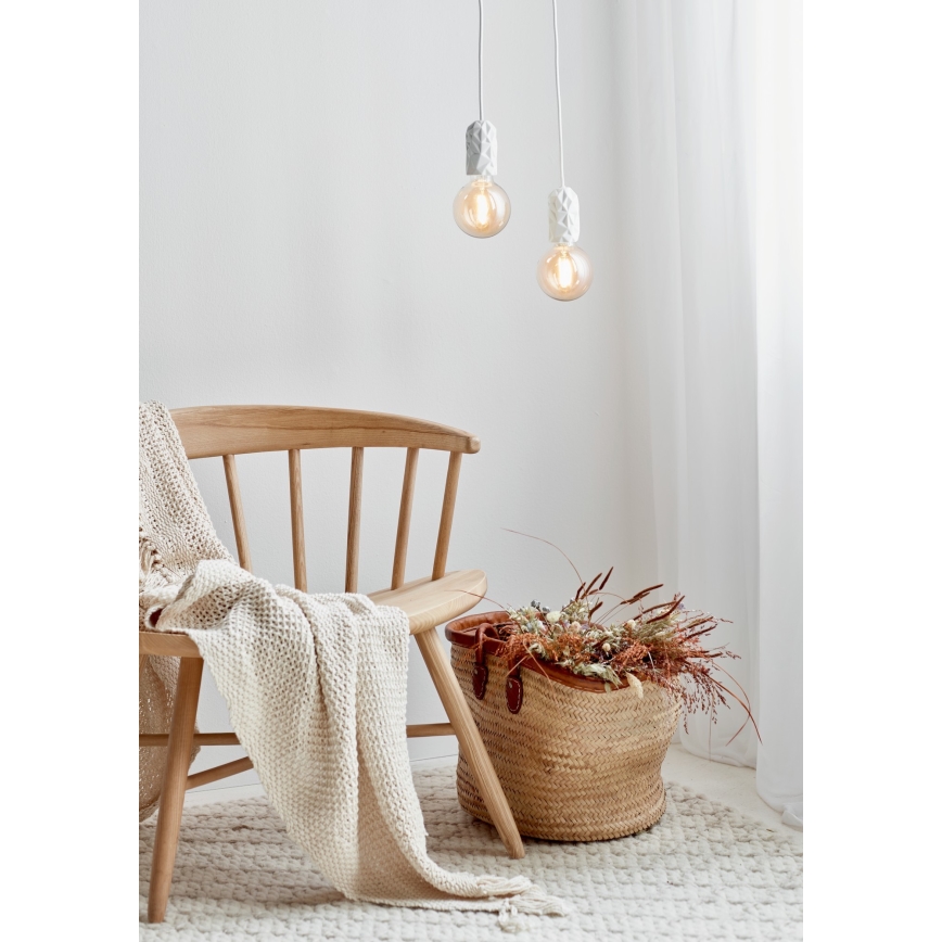 Nordlux - Toitekaabel HANG 1xE27/40W/230V valge