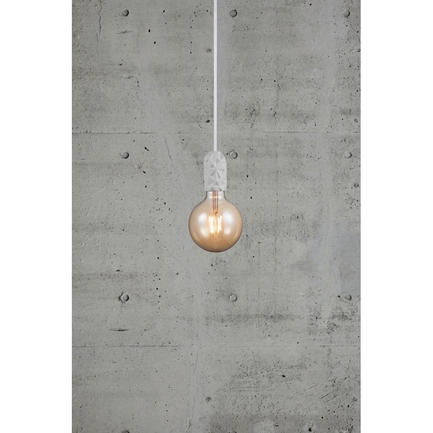 Nordlux - Toitekaabel HANG 1xE27/40W/230V valge