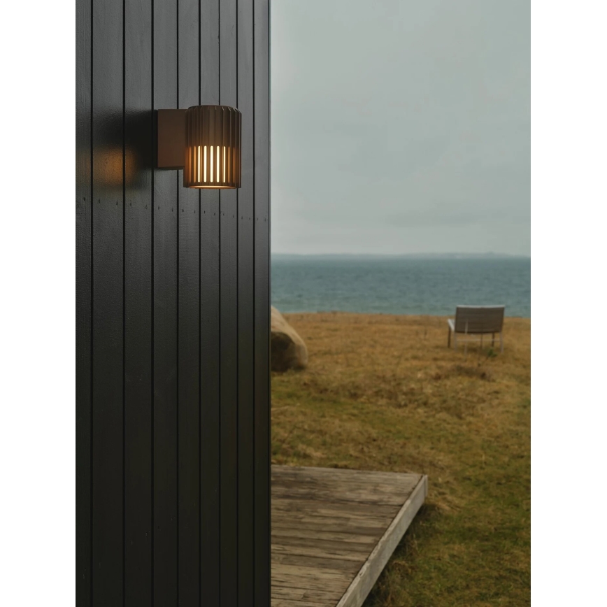 Nordlux - Väli seinavalgusti ALUDRA 1xE27/15W/230V pruun