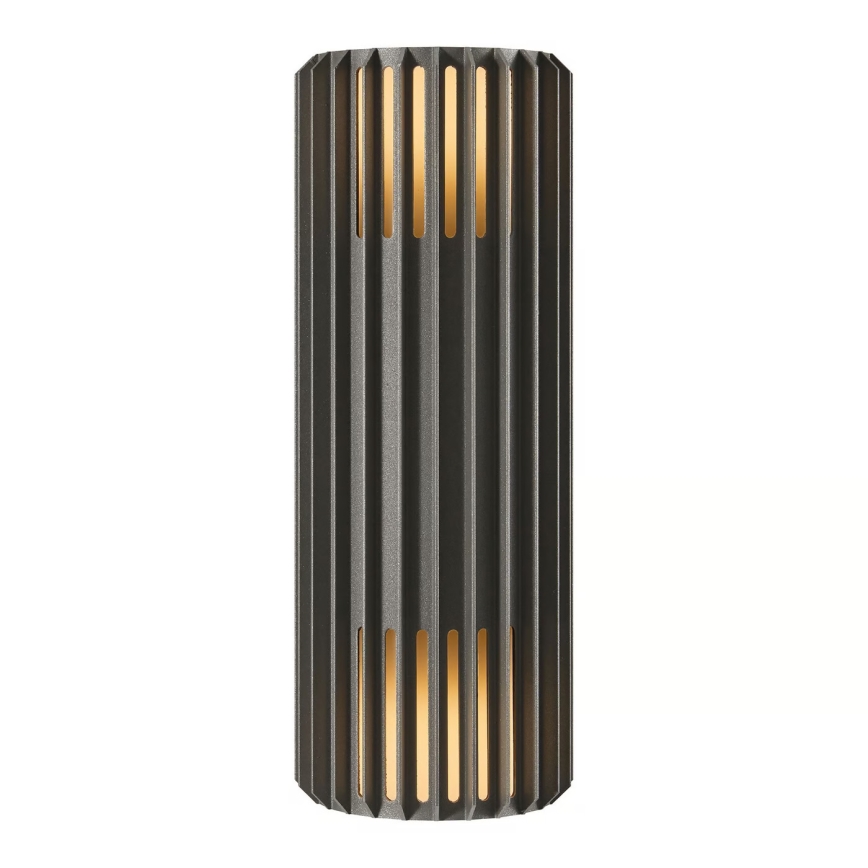Nordlux - Väli seinavalgusti ALUDRA 2xE27/15W/230V IP54 antratsiit