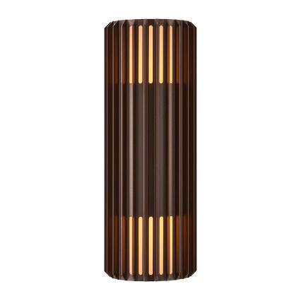 Nordlux - Väli seinavalgusti ALUDRA 2xE27/15W/230V IP54 pruun
