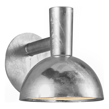Nordlux - Väli seinavalgusti ARKI 1xE27/20W/230V IP54 hõbedane