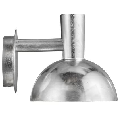Nordlux - Väli seinavalgusti ARKI 1xE27/20W/230V IP54 hõbedane