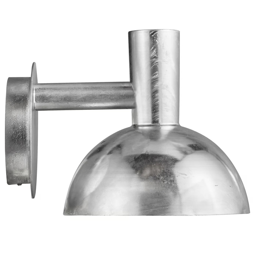 Nordlux - Väli seinavalgusti ARKI 1xE27/20W/230V IP54 hõbedane