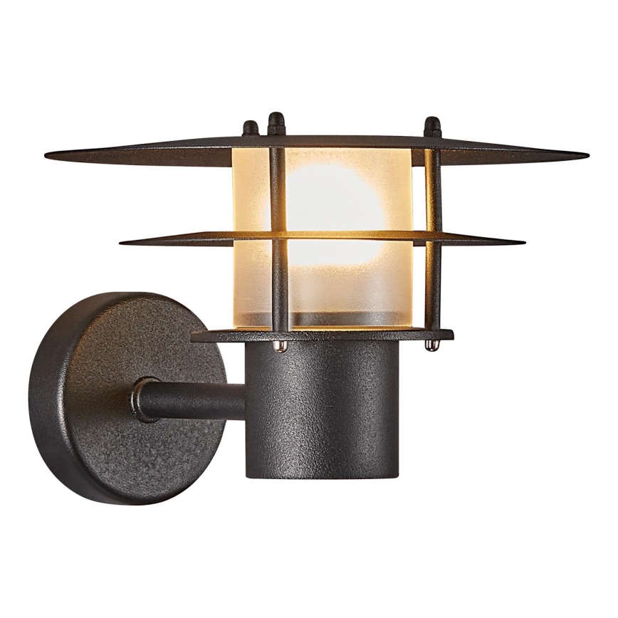 Nordlux - Väli seinavalgusti BASTIA 1xE14/12W/230V IP54 must