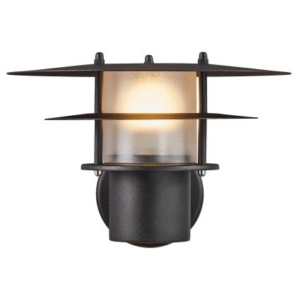 Nordlux - Väli seinavalgusti BASTIA 1xE14/12W/230V IP54 must