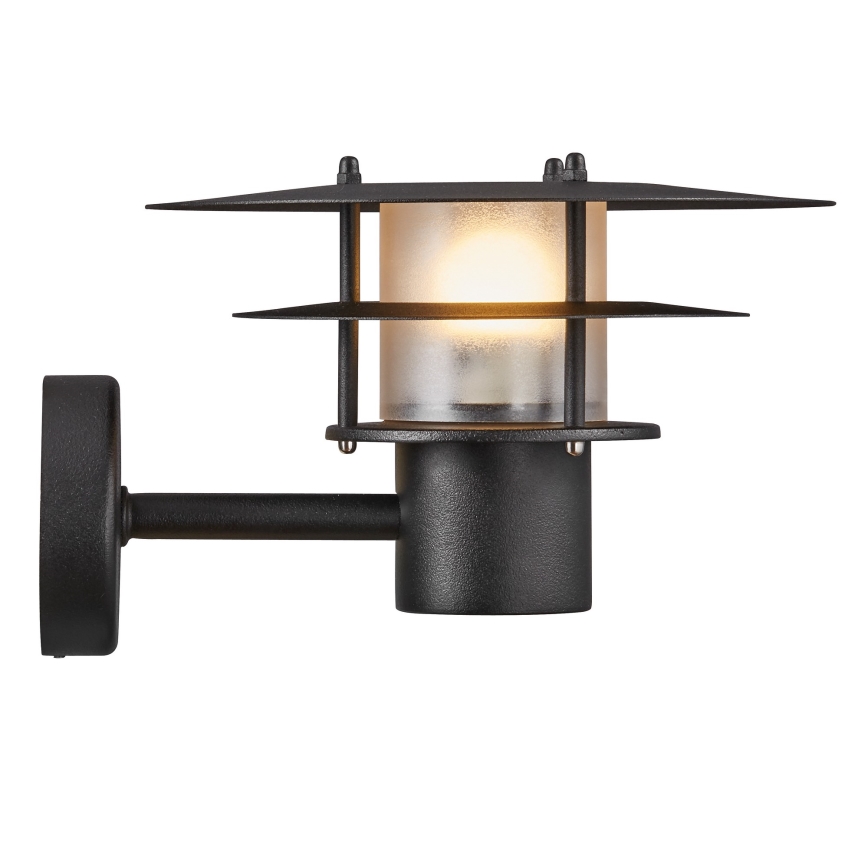 Nordlux - Väli seinavalgusti BASTIA 1xE14/12W/230V IP54 must