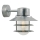 Nordlux - Väli seinavalgusti BLOKHUS 1xE27/60W/230V IP54 hõbedane