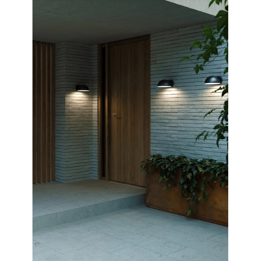 Nordlux - Väli seinavalgusti CLARSO 1xE27/10W/230V IP44 must