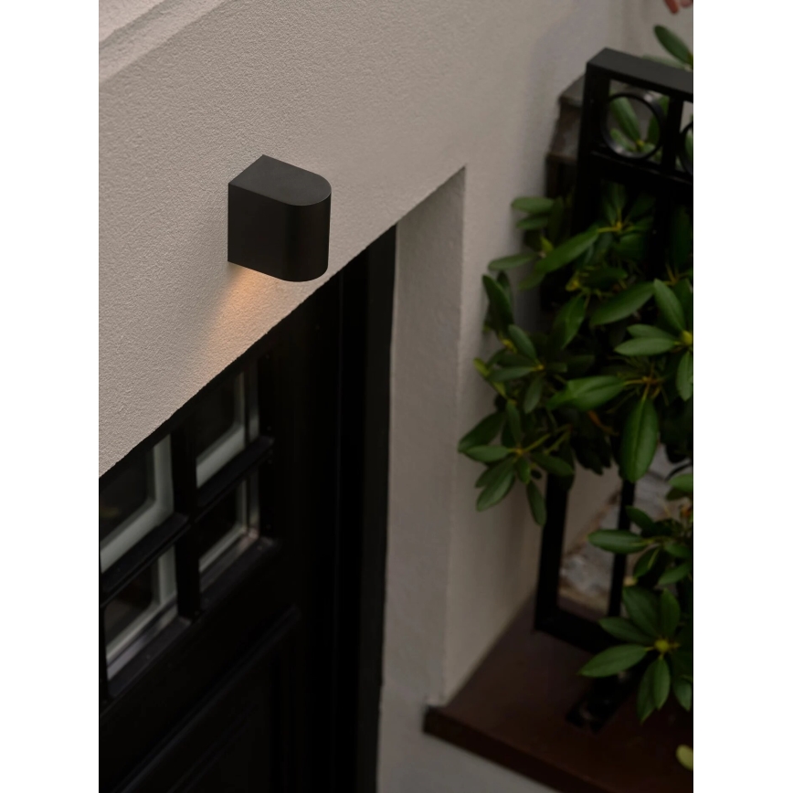 Nordlux - Väli seinavalgusti DION 1xGU10/25W/230V IP44 must