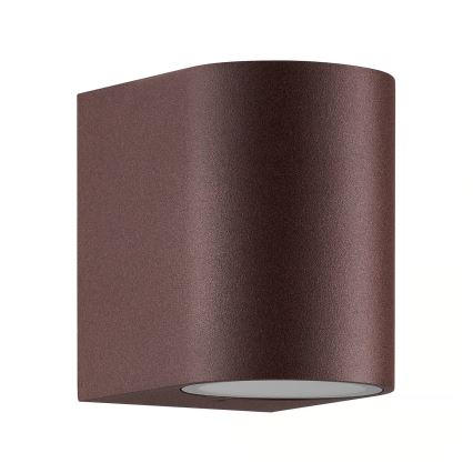 Nordlux - Väli seinavalgusti DION 1xGU10/25W/230V IP44 rezavá