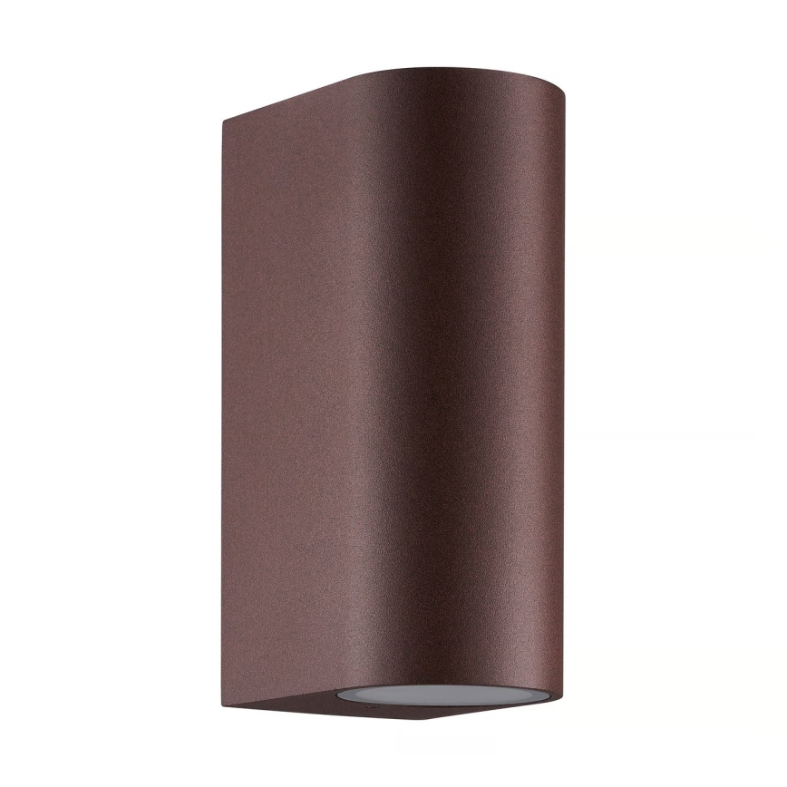 Nordlux - Väli seinavalgusti DION 2xGU10/25W/230V IP44 rezavá