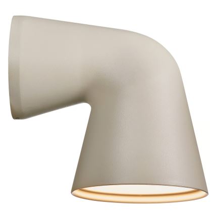 Nordlux - Väli seinavalgusti FRONT 1xGU10/28W/230V IP44 kreemikas