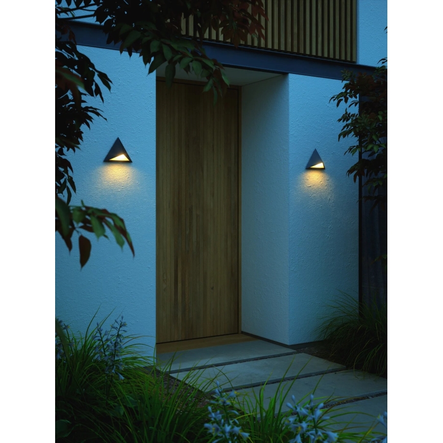 Nordlux - Väli seinavalgusti KONIT 1xGU10/10W/230V IP44 must