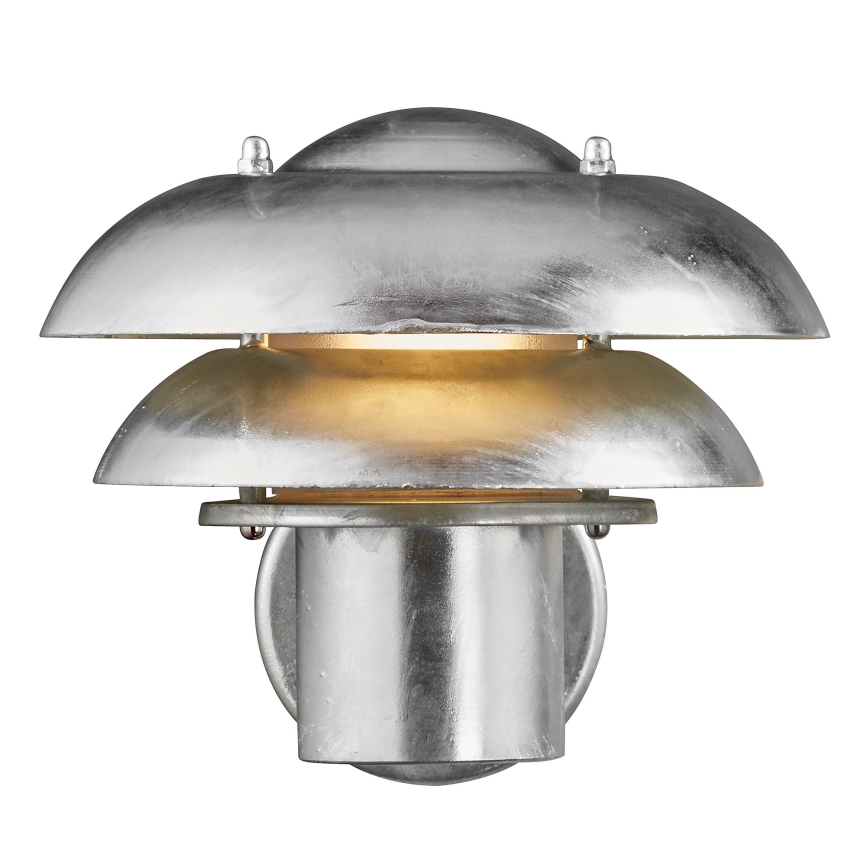 Nordlux - Väli seinavalgusti KURNOS 1xE14/12W/230V IP54 matt kroom