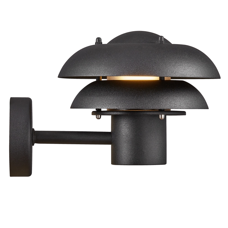Nordlux - Väli seinavalgusti KURNOS 1xE14/12W/230V IP54 must