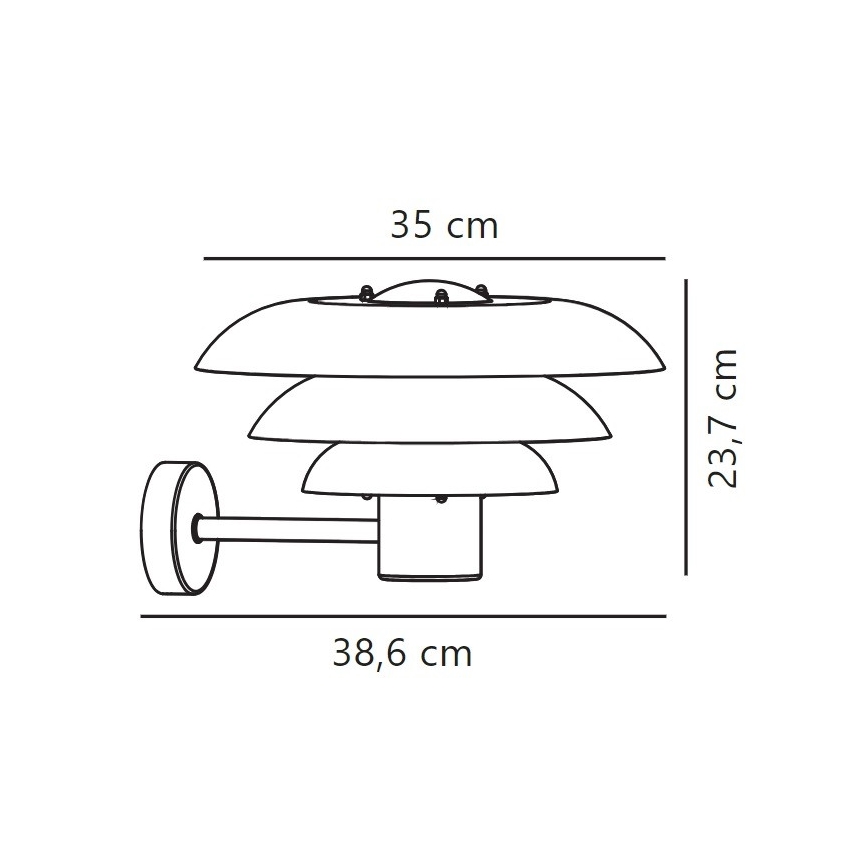 Nordlux - Väli seinavalgusti KURNOS 1xE27/20W/230V IP54 beež