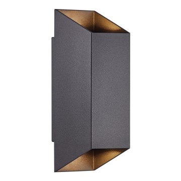 Nordlux - Väli seinavalgusti NICO 2xGU10/35W/230V IP54 must