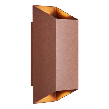 Nordlux - Väli seinavalgusti NICO 2xGU10/35W/230V IP54 pruun