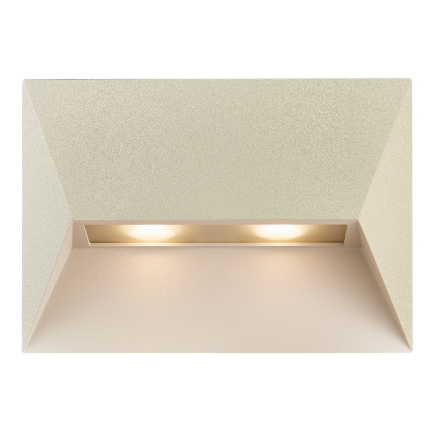 Nordlux - Väli seinavalgusti PONTIO 2xGU10/25W/230V IP54 kreemikas