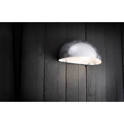 Nordlux - Väli seinavalgusti SCORPIUS 1xE14/40W/230V IP33 hõbedane